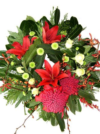 Medium Bright Mixed Wreath