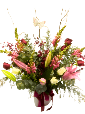Beautiful flower arrangement gift