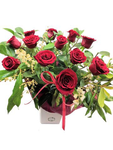 Red Roses Flower Arrangement