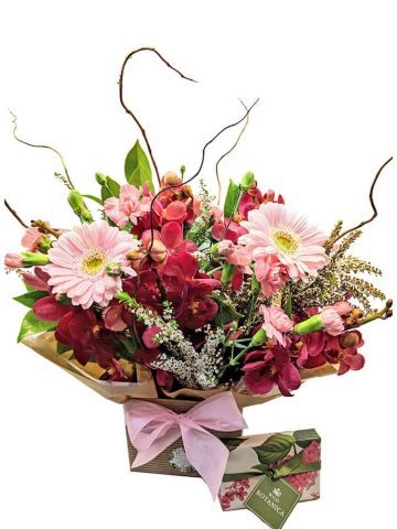 Flower Arrangement in a box