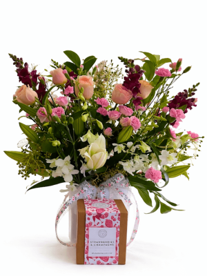 mother's day flower box gift