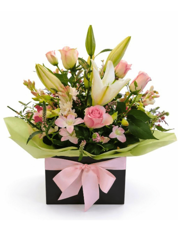 florist choice pastel flower box