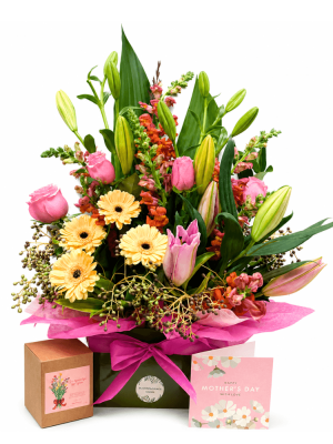 mother's day flower gift box