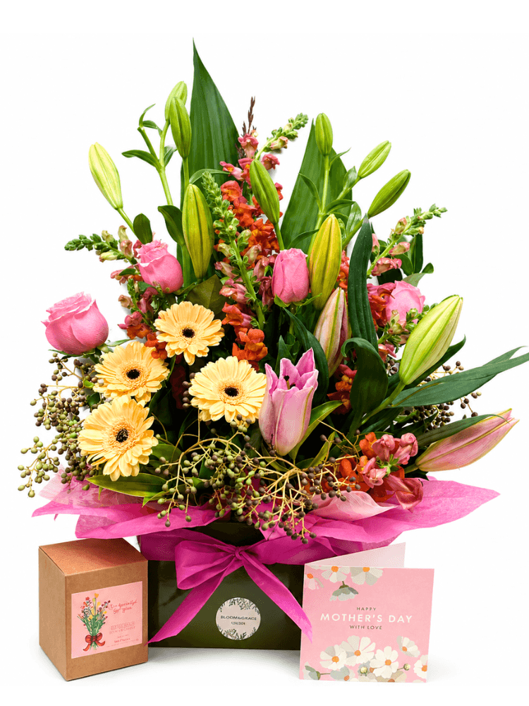 mother's day flower gift box